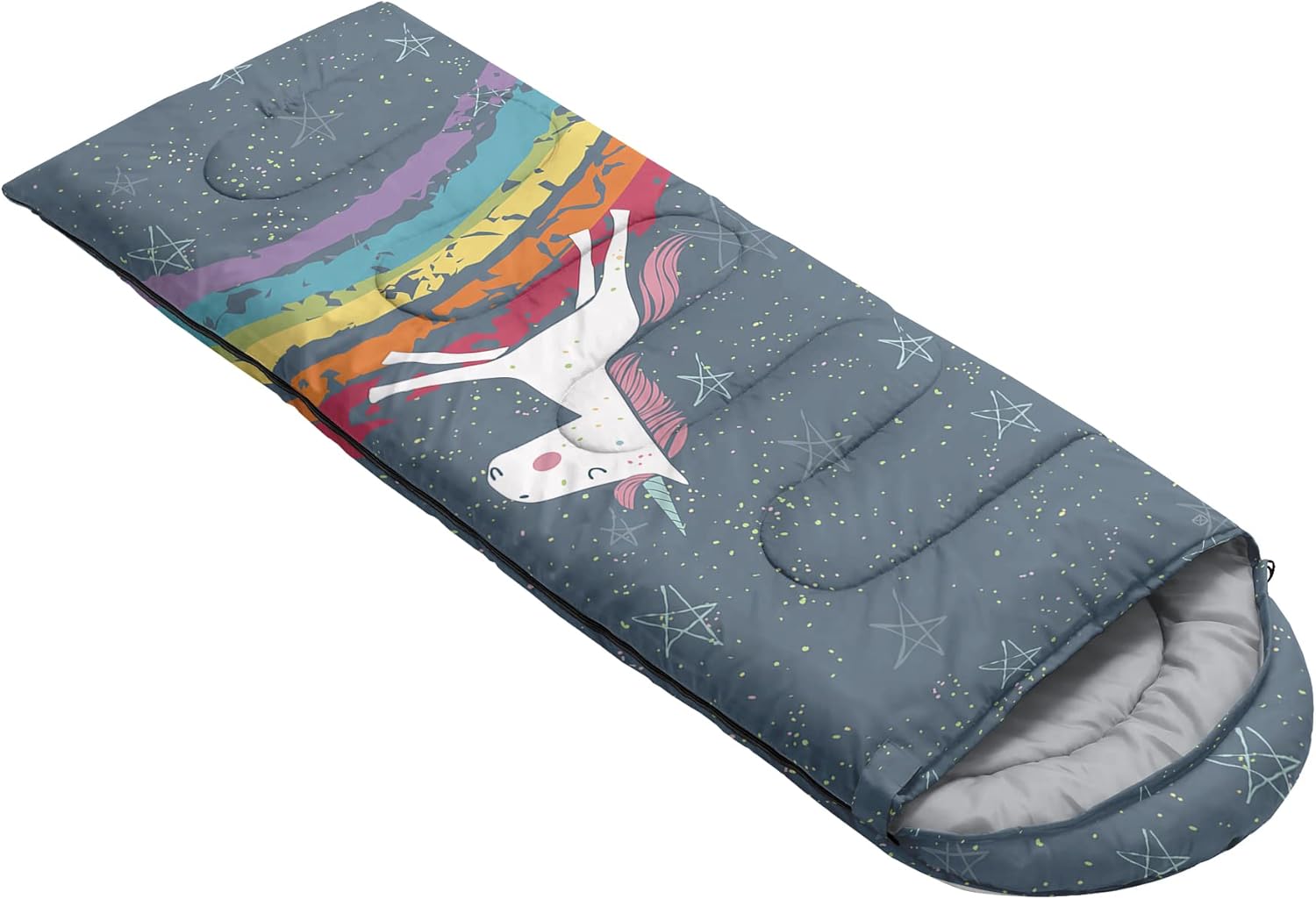 Camping Sleeping Bags,3 Season Warm & Cool Weather,Lightweight,Waterproof Sleeping Bags for Adults & Kids,Traveling,and Outdoors,Camping Gear Equipment - Image 2