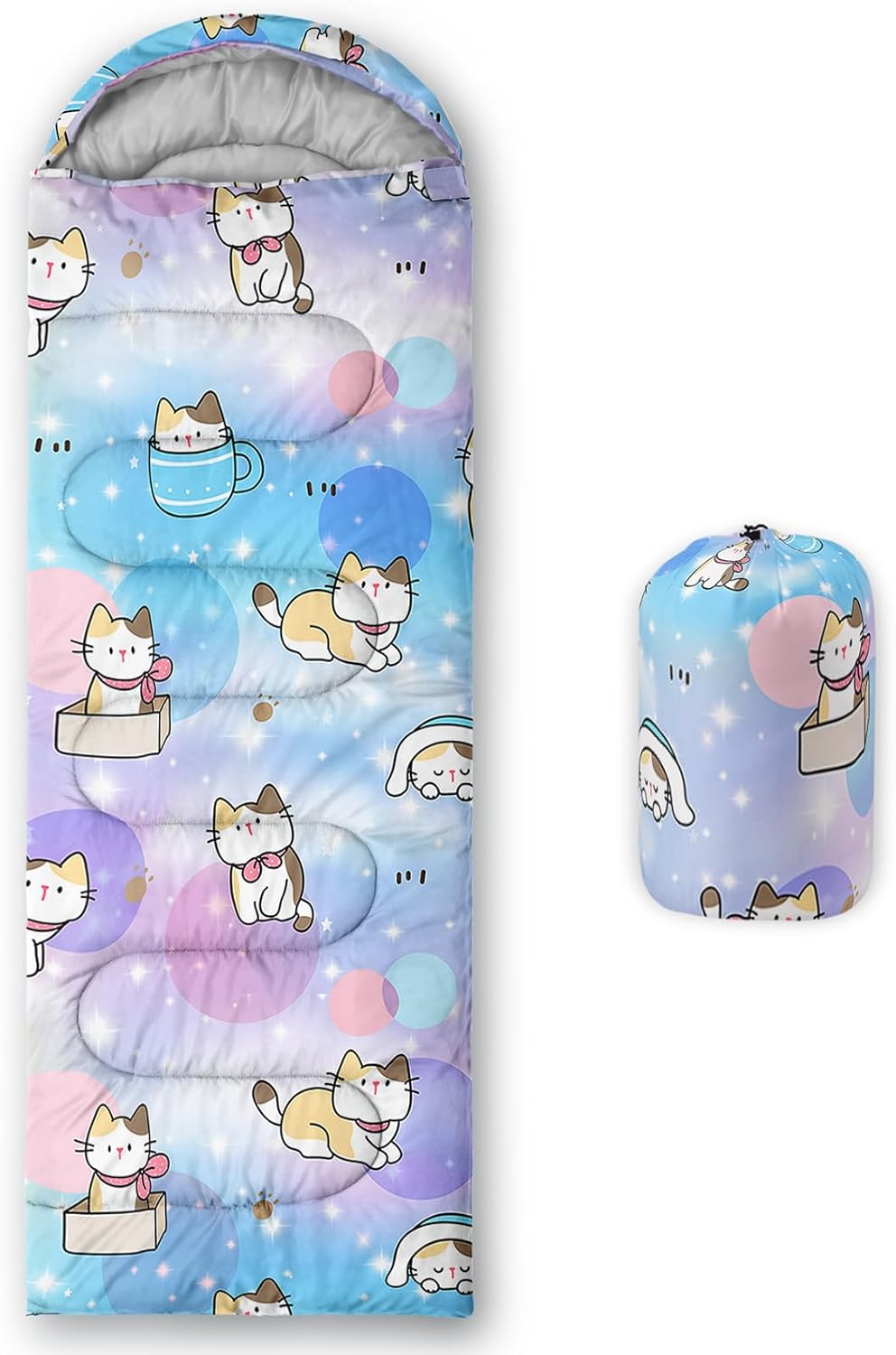 Camping Sleeping Bags,3 Season Warm & Cool Weather,Lightweight,Waterproof Sleeping Bags for Adults & Kids,Traveling,and Outdoors,Camping Gear Equipment