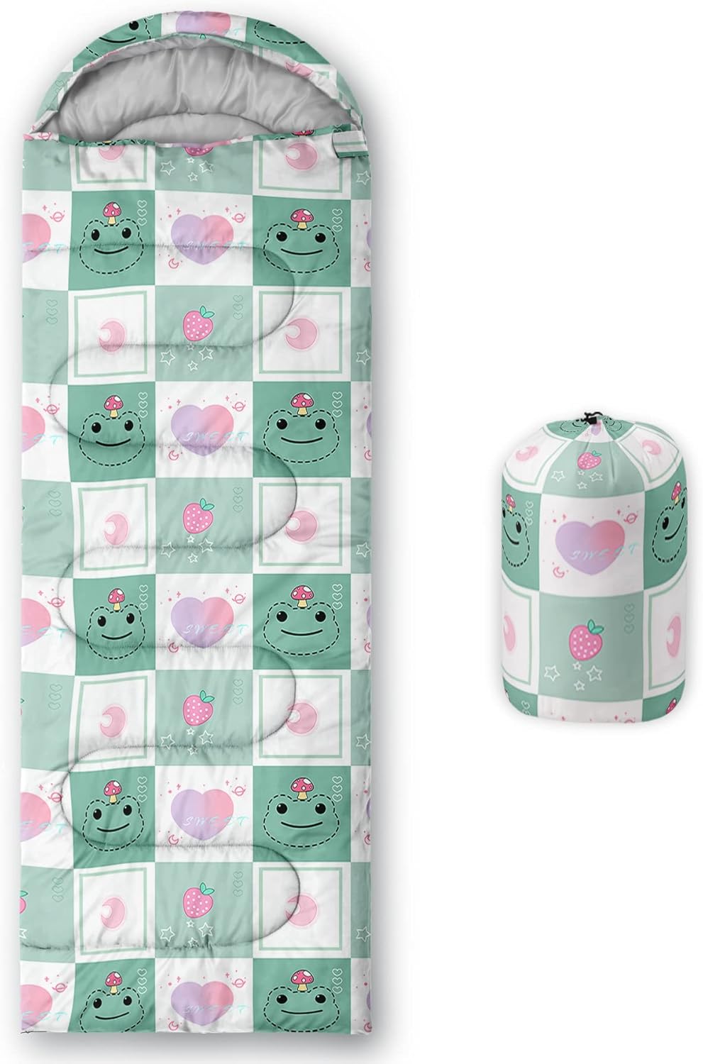 Camping Sleeping Bags,3 Season Warm & Cool Weather,Lightweight,Waterproof Sleeping Bags for Adults & Kids,Traveling,and Outdoors,Camping Gear Equipment